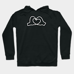 Finger heart Hoodie